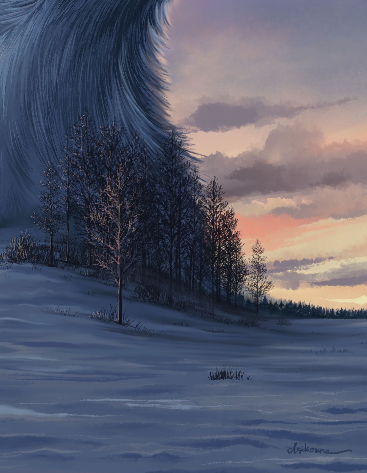Zimowy Zmierzch - obrazek 4