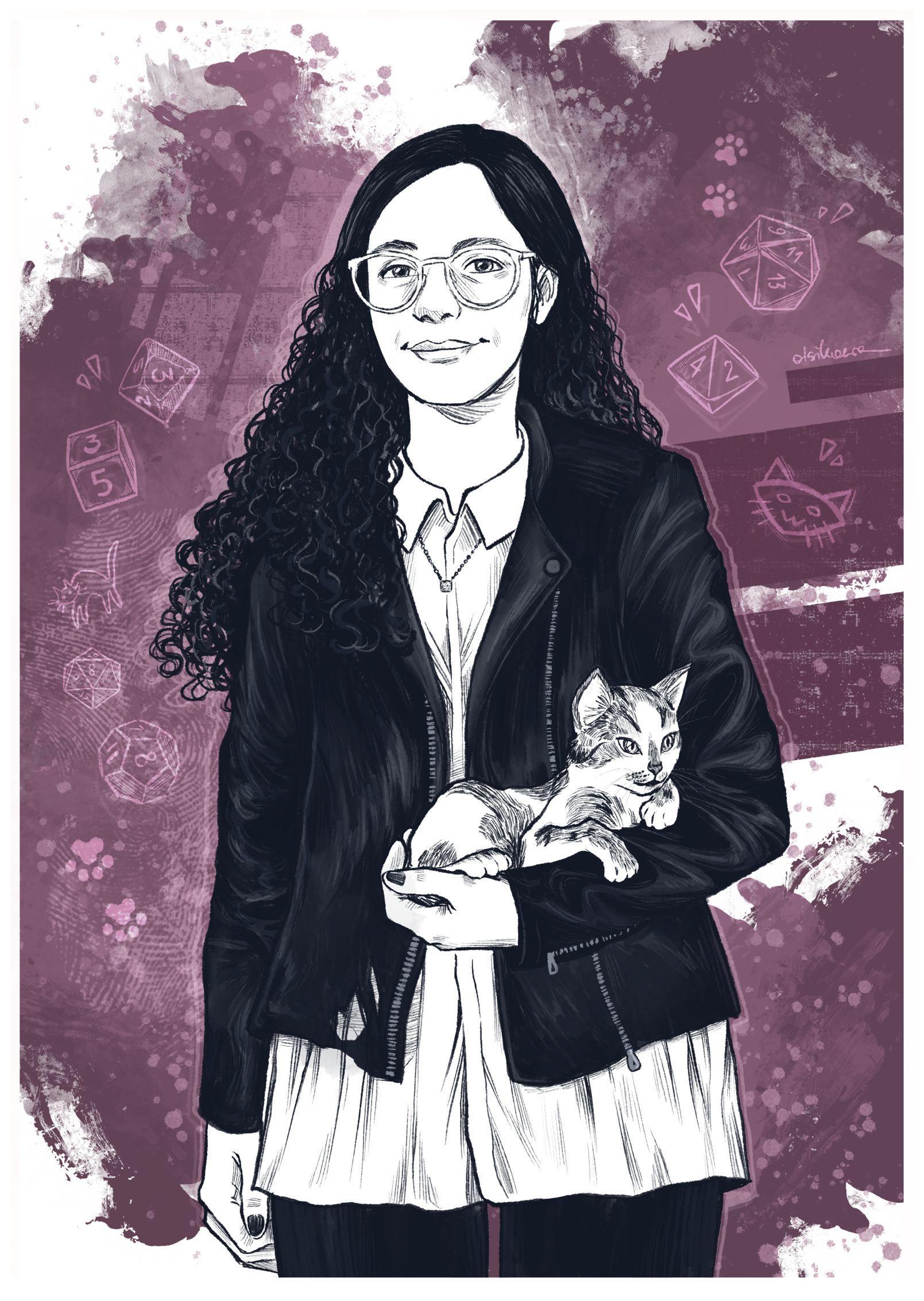 Rysunek digitalowy + wydruk