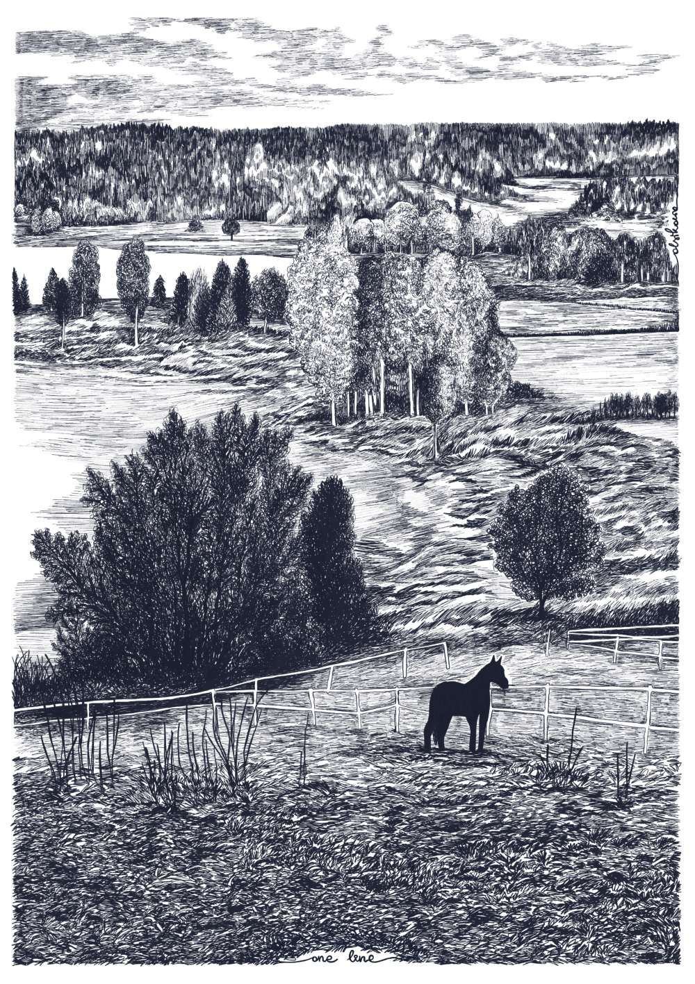 SKELLEFTEÅ jedną linią