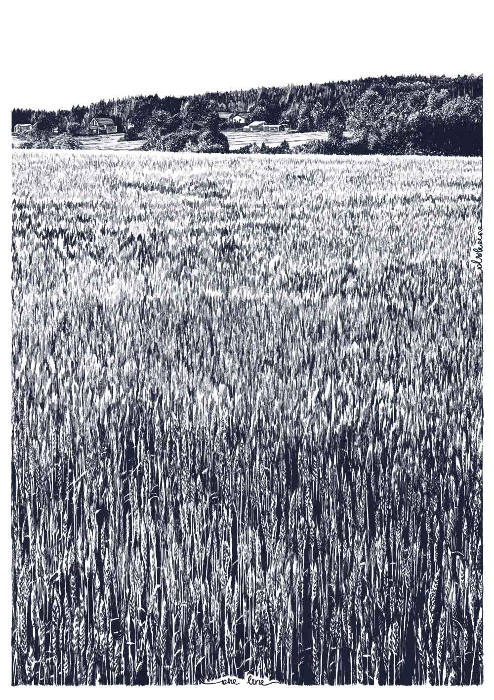 ZŁOTE POLA jedną linią