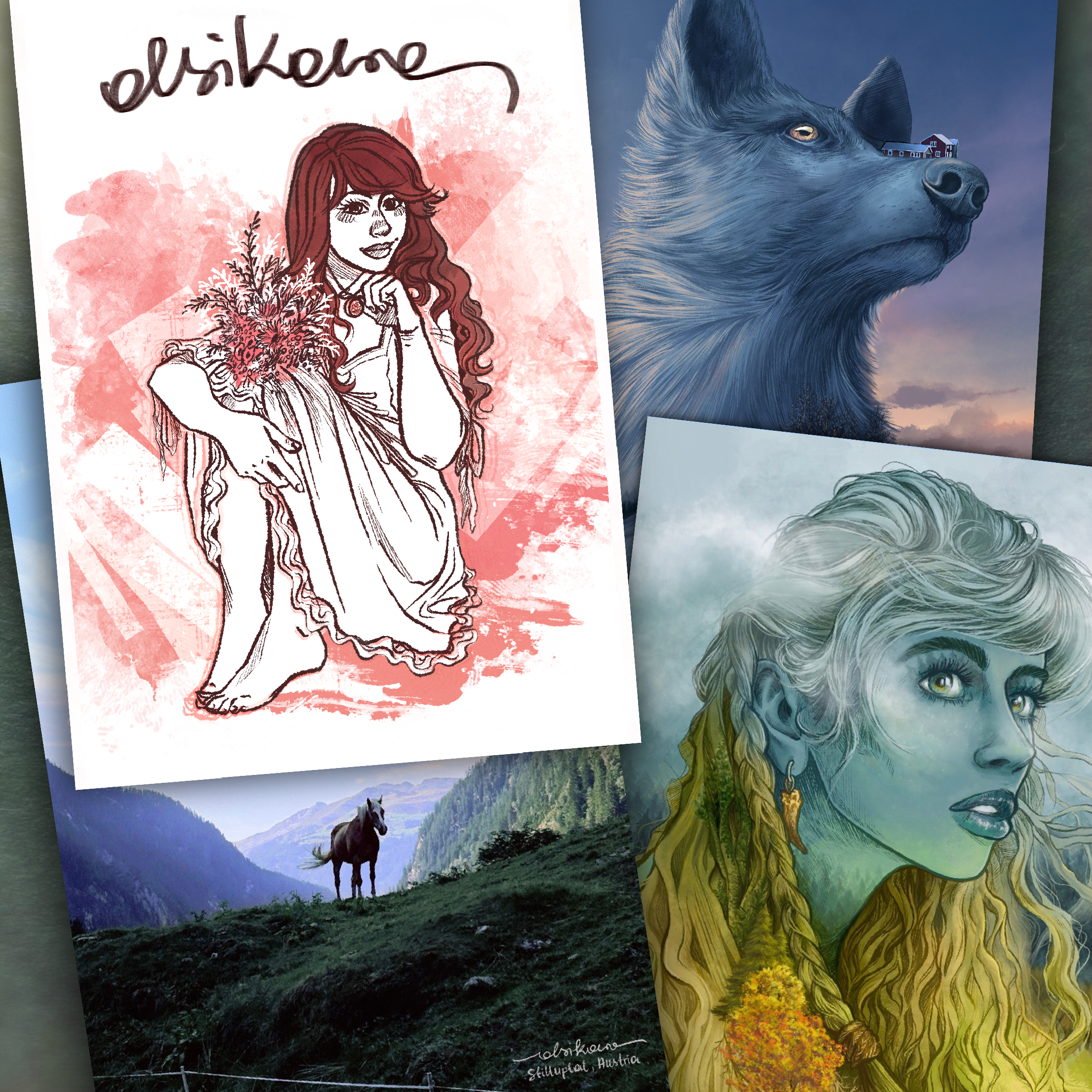 Zestaw 4 wydruków - do wyboru